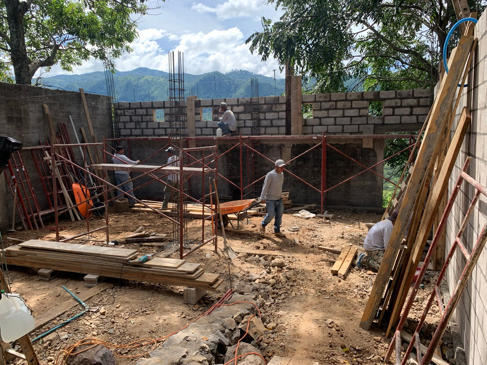 Proceso de construcción.