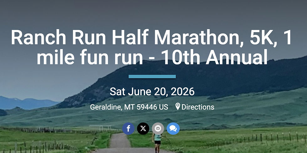 Ranch Run Half Marathon & 5K - 10th Annual