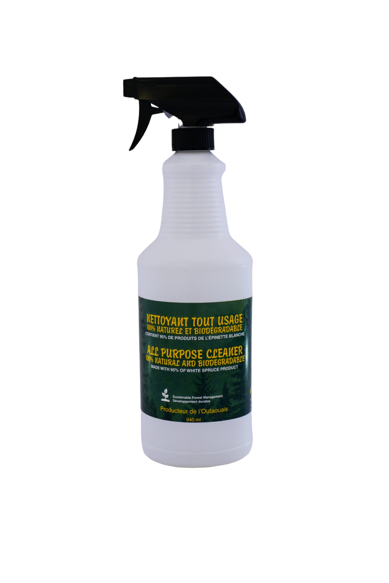 Nettoyant tout usage biodégradable