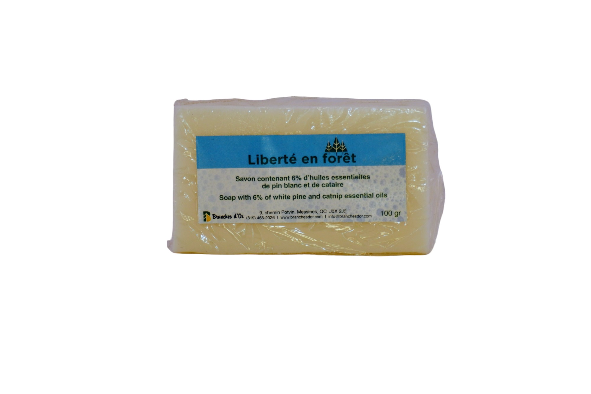 Savon ''Liberté en forêt''