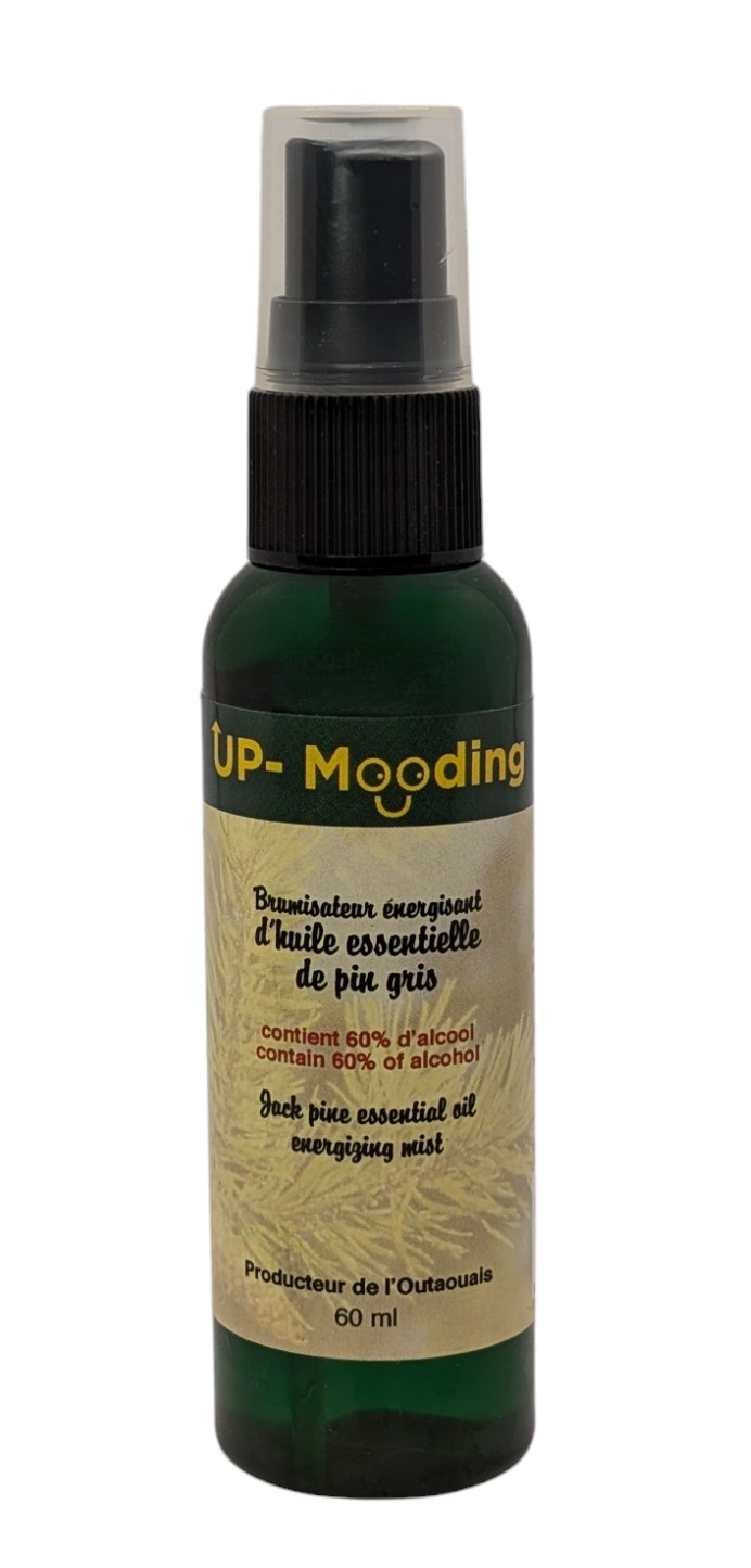 Parfum d'Ambiance à l'Huile Essentielle de Pin Gris - Collection Up Mooding