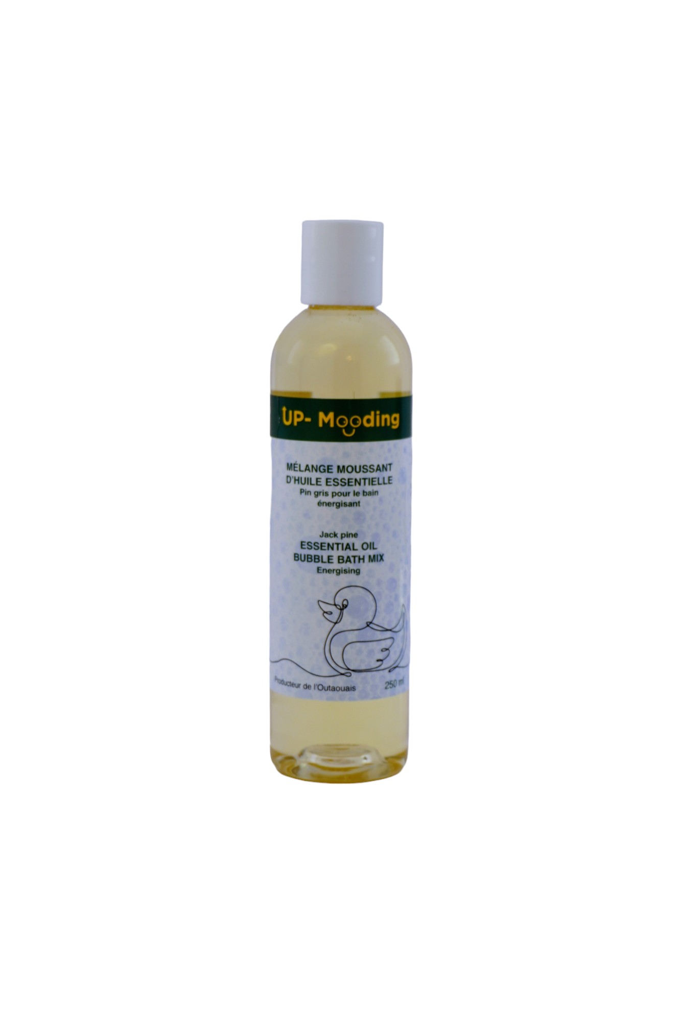 Bain moussant à l'huile essentielle de pin gris