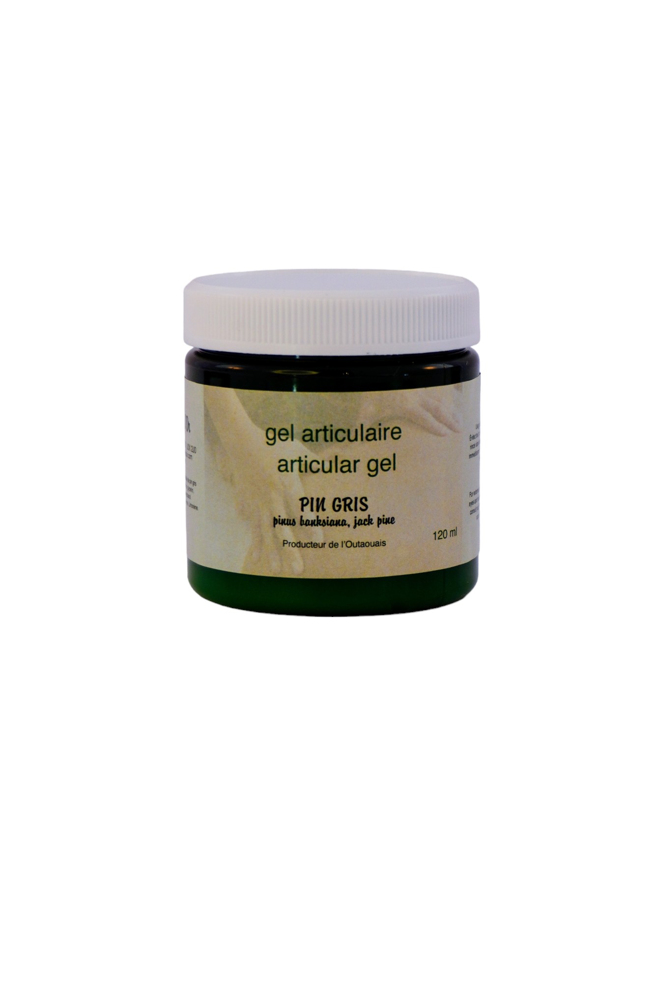 Gel articulaire à l'huile essentielle de pin gris