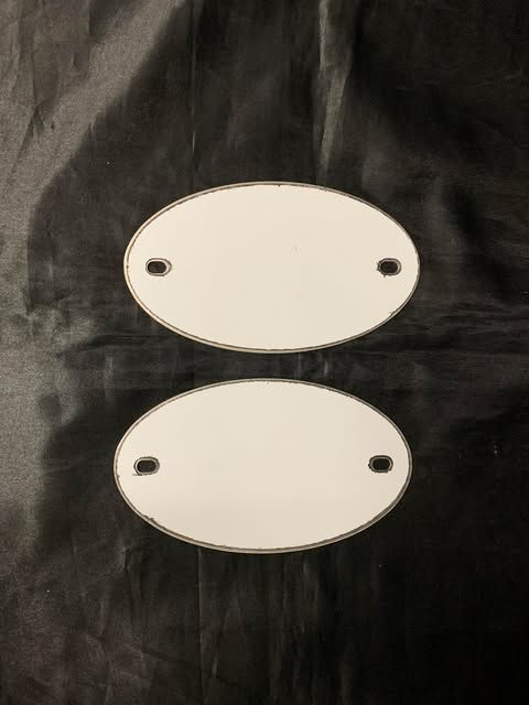 Thumbnail: Front Guard Indicator Plate - Plain