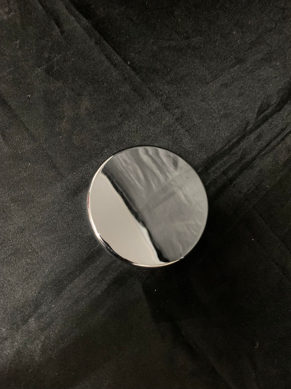 Thumbnail: End Cap Mudguard Pole Chrome Plastic (4 Pack)