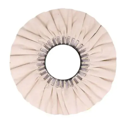 9" Airway Buff - Untreated White 24 ply