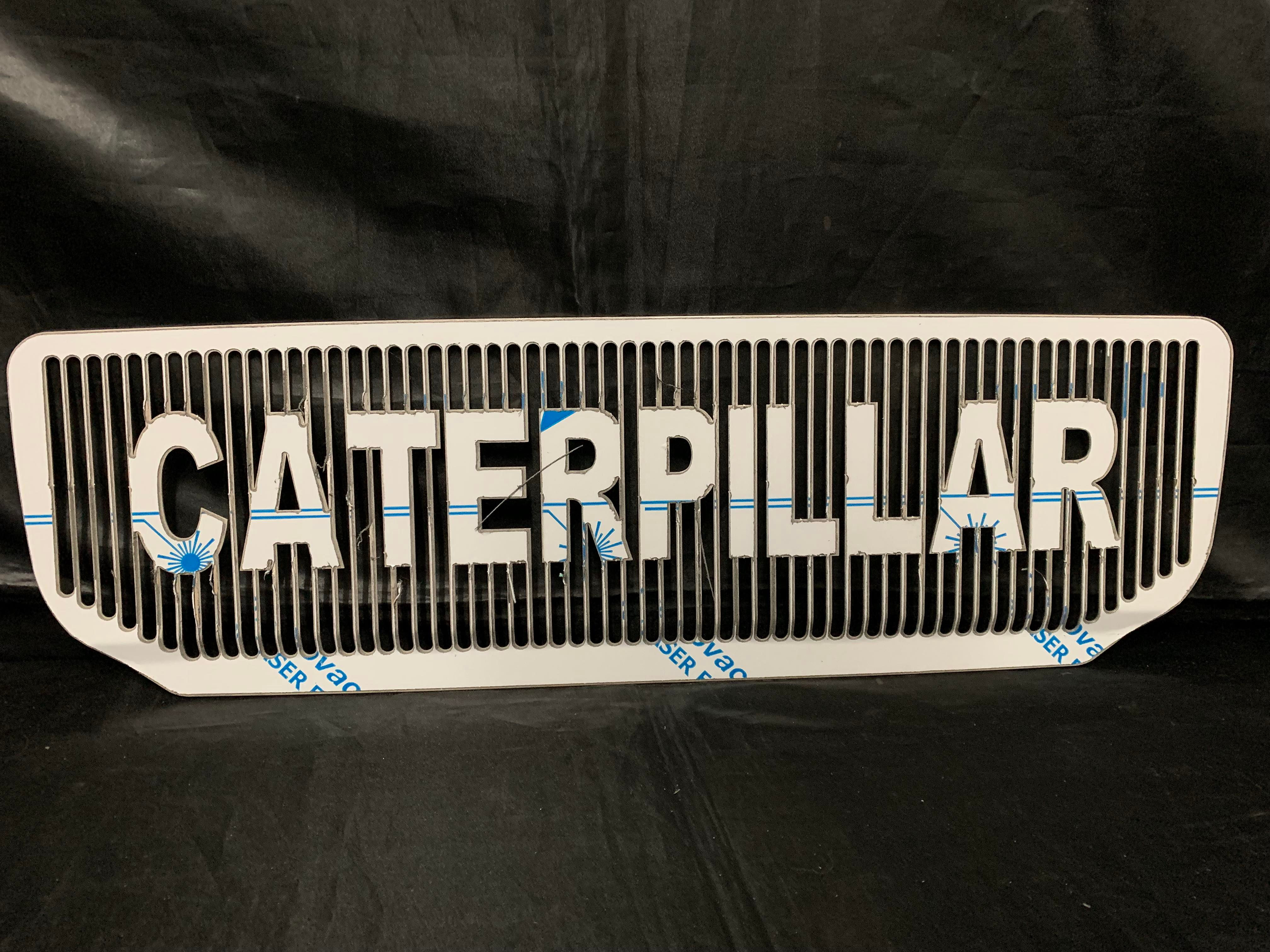 Stainless Steel Toyota DPF Landcruiser Intercooler Guard - CATERPILLAR