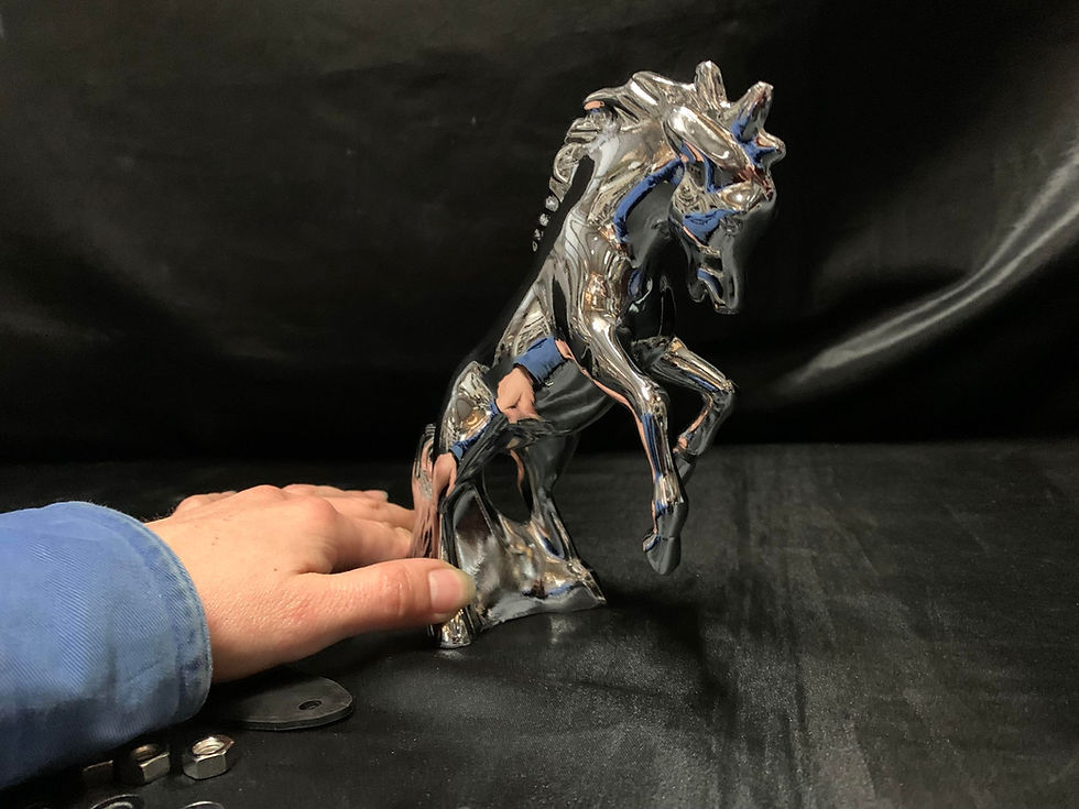 Thumbnail: Chrome Mustang Hood Ornament