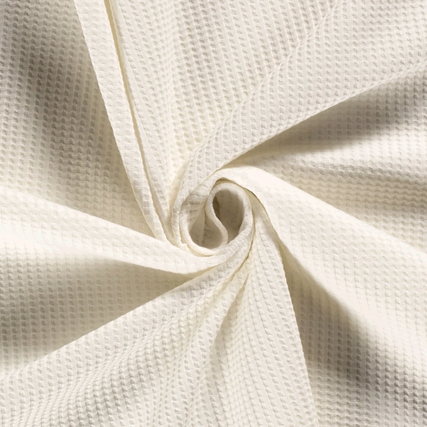 Gaufré jersey blanc cassé - 50cm
