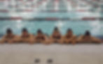 The Crescendo Relay (From left to right: Reagan Webster, Becca Byers, Starr Kytta, Sidney Perkins, Damaris Wyant, Ellie Kaplachinski)
