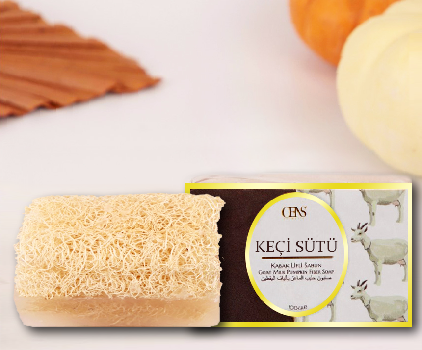 Keçi sütü Kabaklifli Sabun