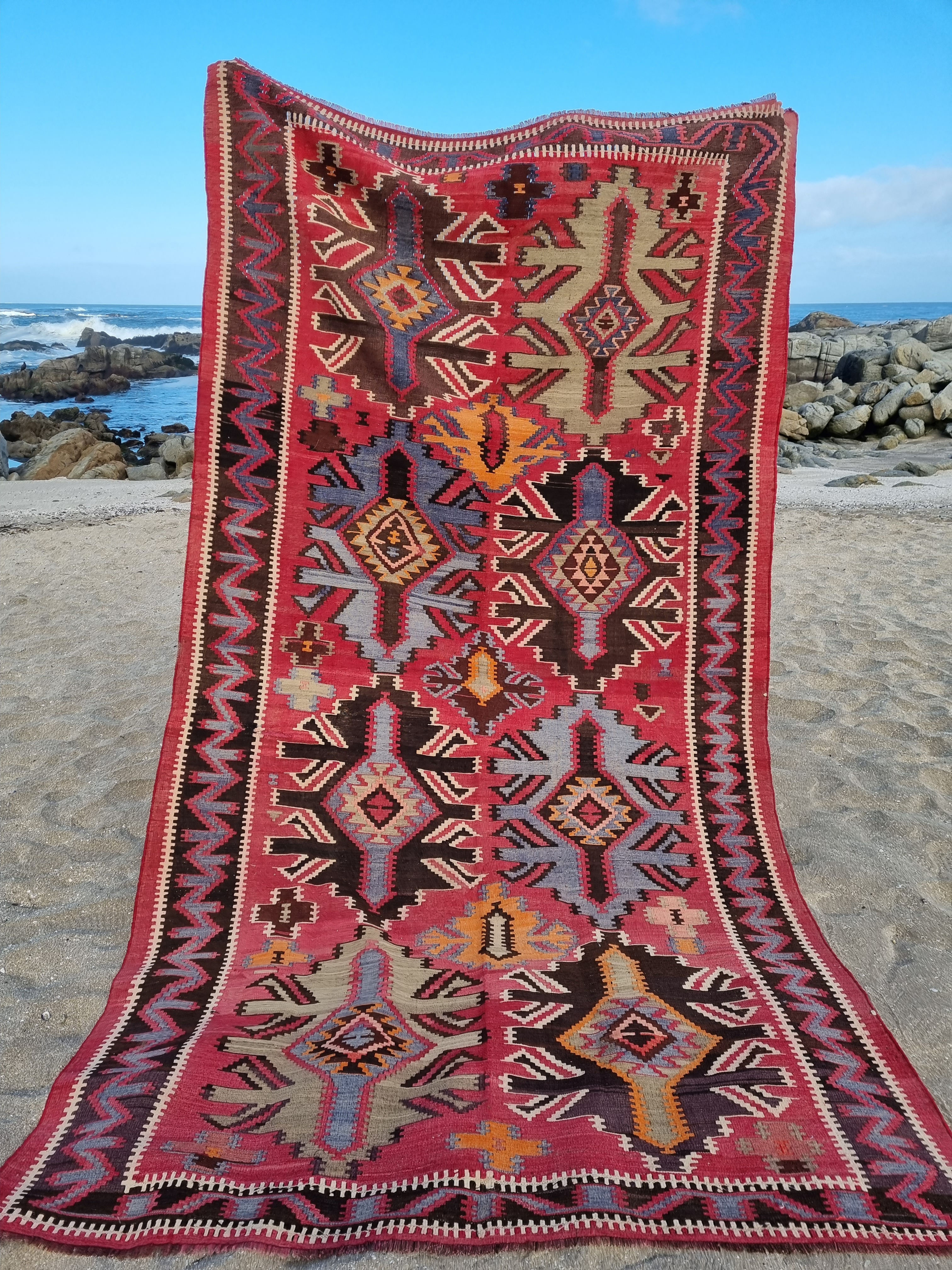 #VENDIDA#Sorprendente Alfombra, Maravillosos colores 1.70 x 3.26 cm