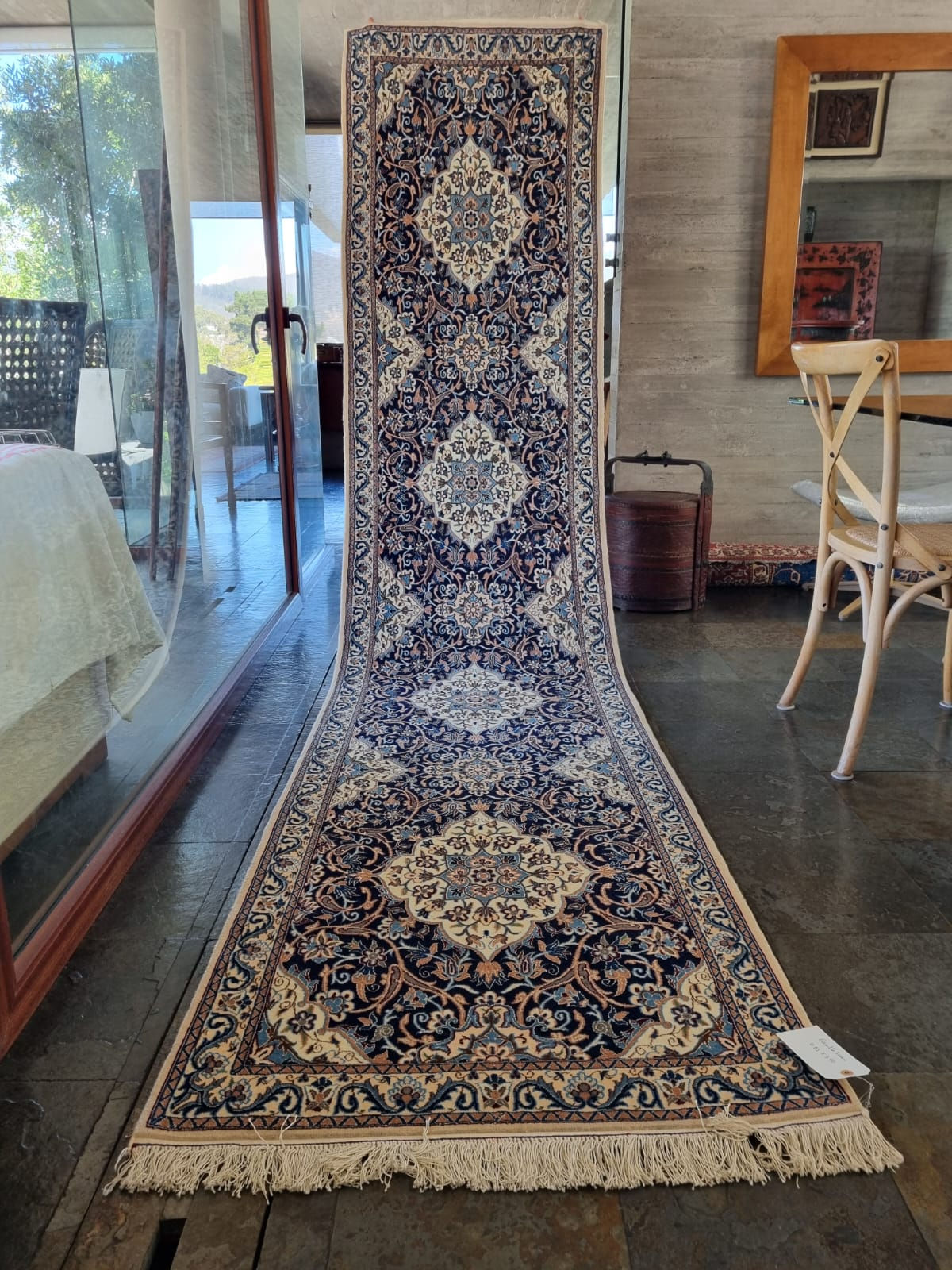 #VENDIDA#Finísima de Seda y Lana 0.86 cm x 3.95 metros