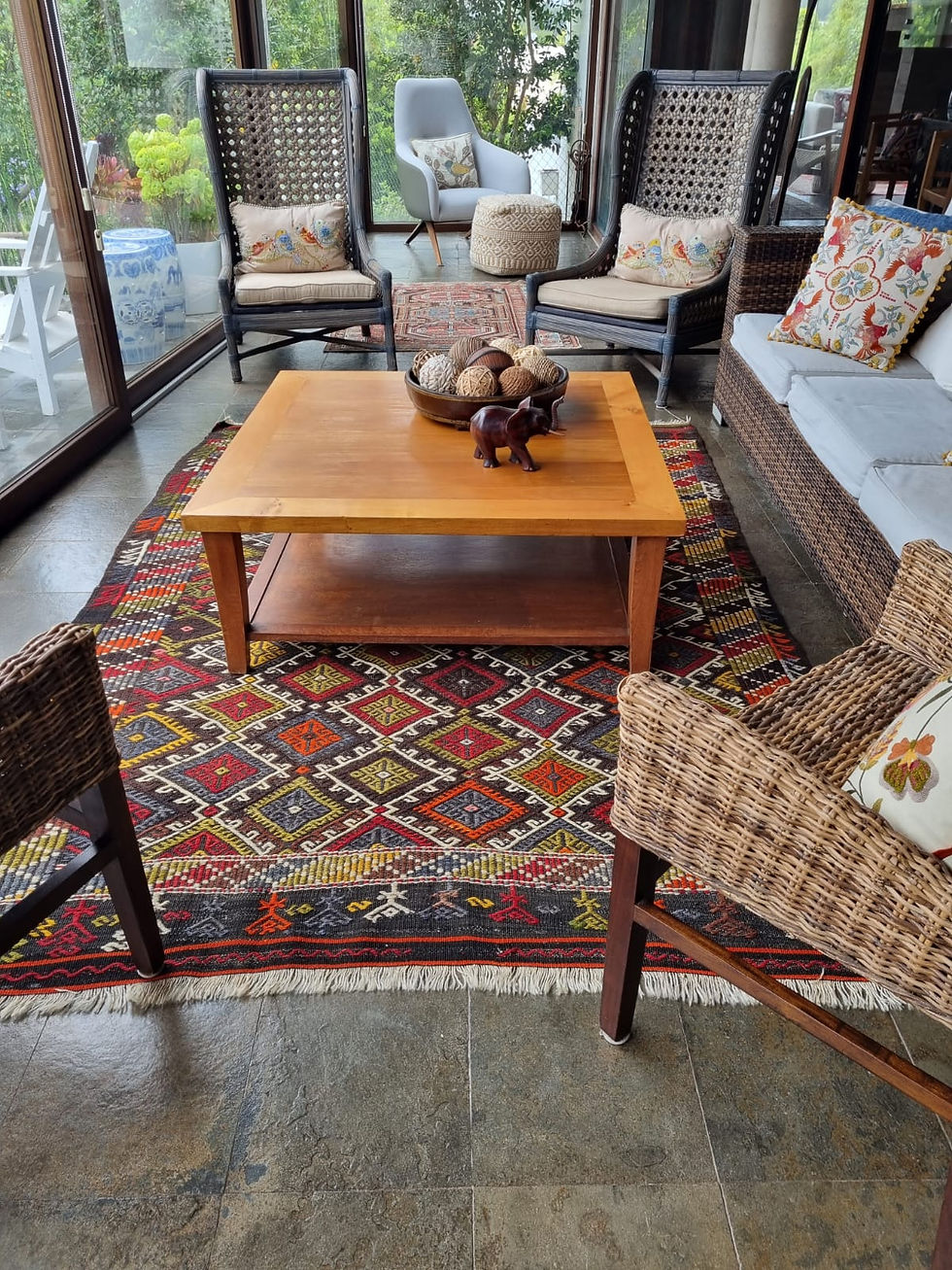 Miniatura: Alfombra Maravillosa, tejida, Anatolia 1.80 x 2.40 cm