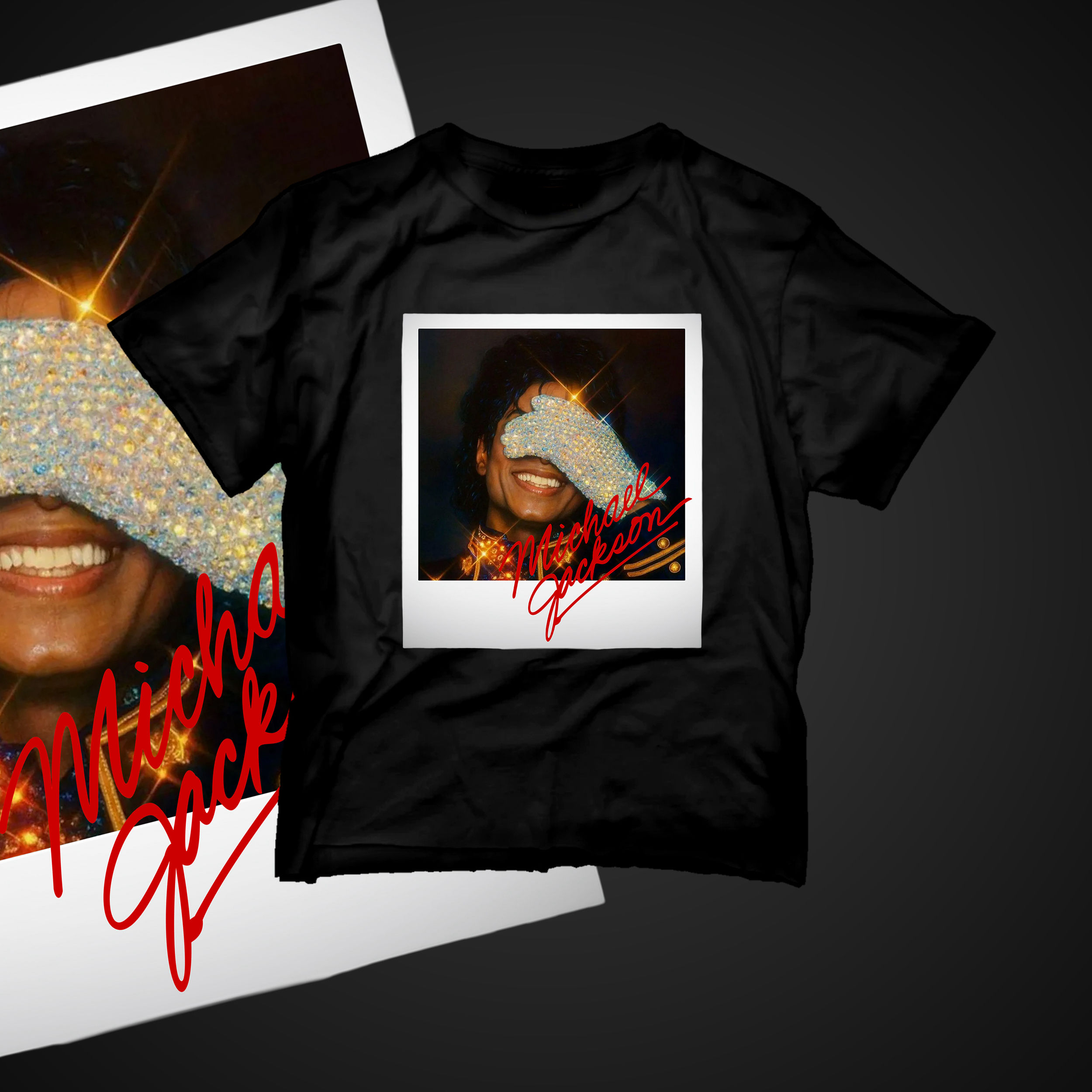MJ POLAROID GFX TEE