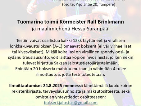 ZTP-testin maalimies on vaihtunut. Uusi maalimies on Heikki "Hessu" Saranpää