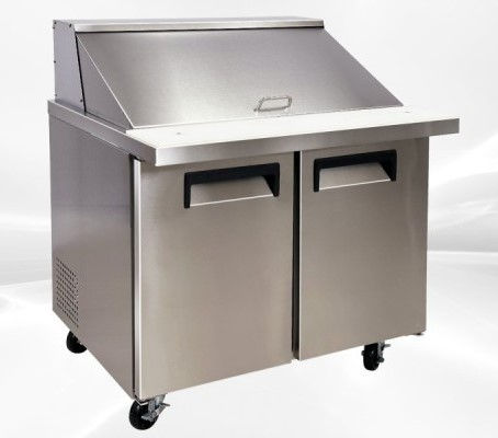 171-0213 36" Self Contained Sandwich Prep Table Cooler