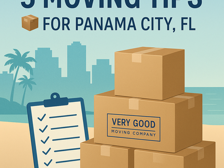 5 Essential Moving Tips for a Smooth Move in Panama City, FL