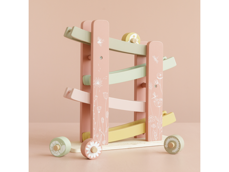 Miniatura: Little Dutch Závodná dráha pink Flowers