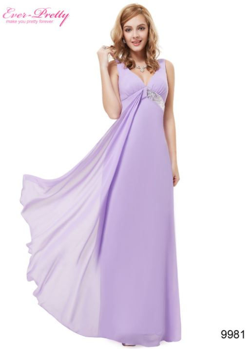 Fialové spoločenské šaty 9981 SKLADOM