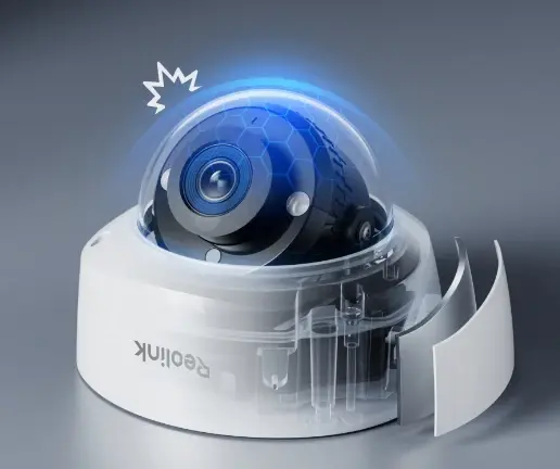 Miniaturbild: RLC-1240A 12MP IK10 Antivandalismus Überwachungskamera mit breitem Sichtfeld