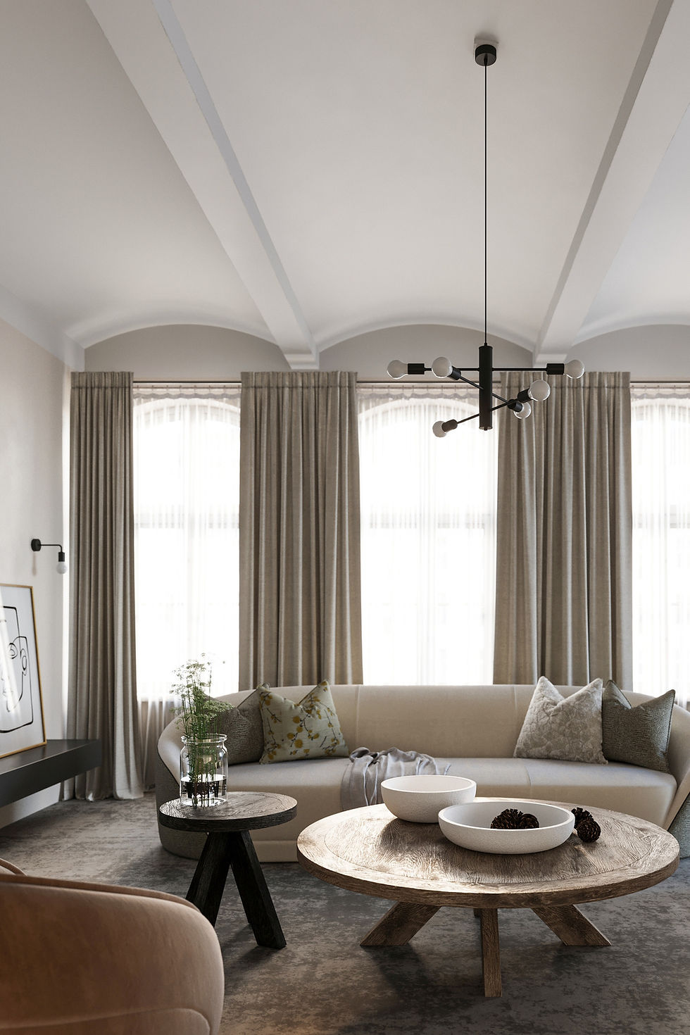 Thumbnail: DUOMO 6 pendant light