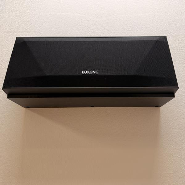 Thumbnail: Wandhalter für Loxone Wireless Speaker Kunststoff