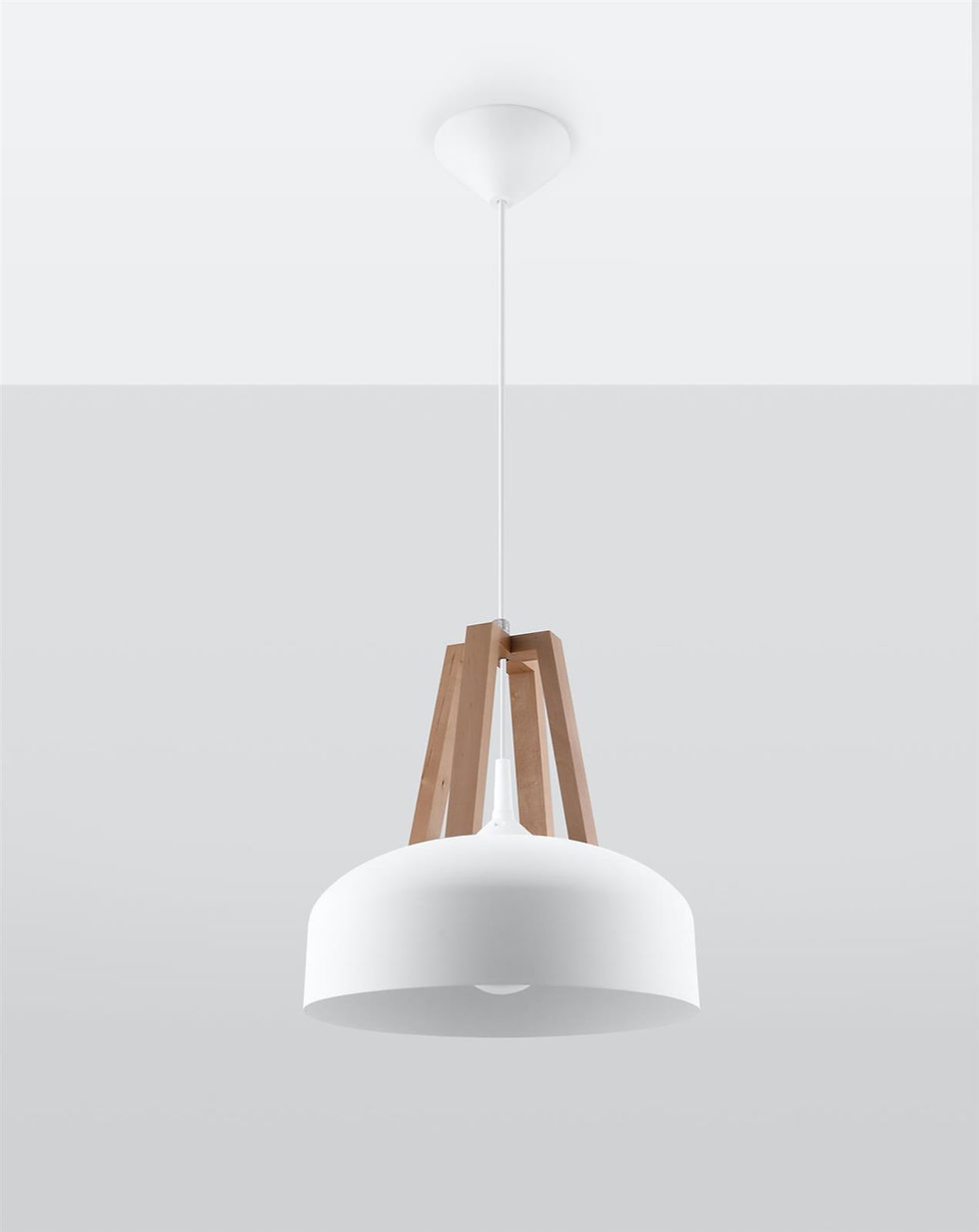 Thumbnail: Pendant lamp CASCO wood