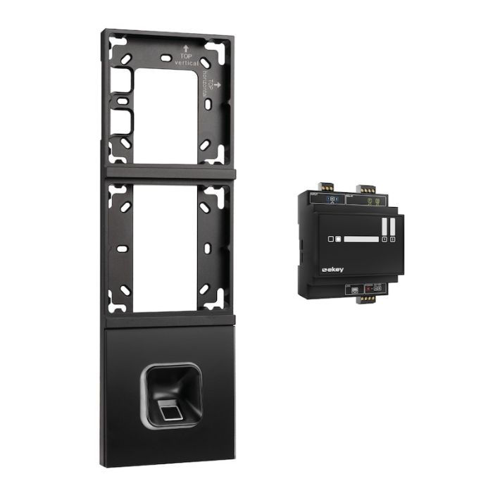 Miniaturbild: ekey xLine Fingerprint Set mit Loxone Montagerahmen