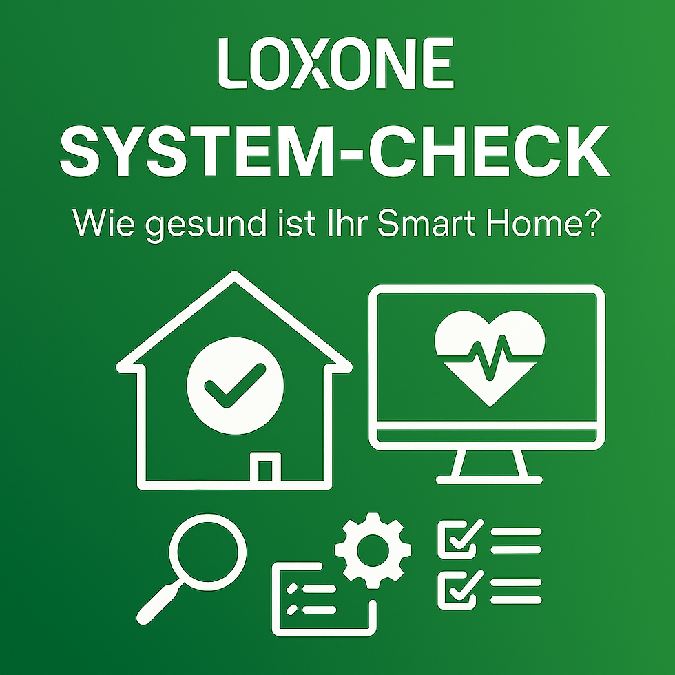 🏡 Loxone System-Check: Wie gesund ist Ihr Smart Home?
