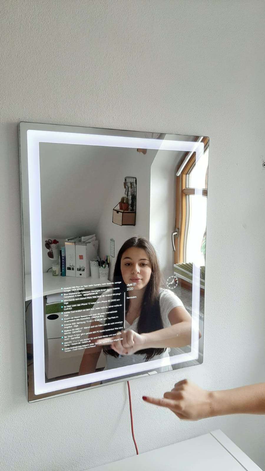 Miniaturbild: Smarter Spiegel, Touch, Android 6.0