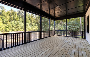 Black Aluminum fence around pool - Carmel Indiana