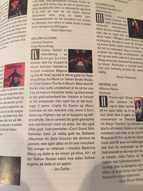 Great Review from Scream Magazine
