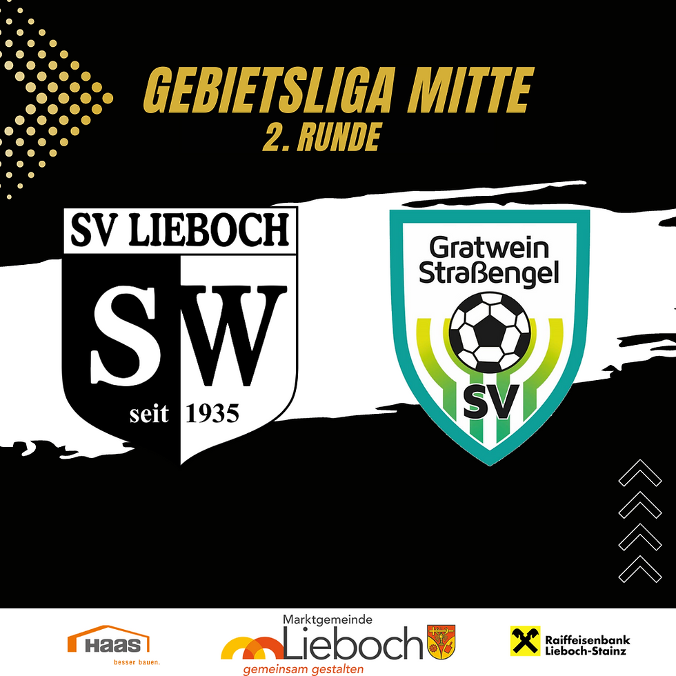 2. Runde | SV SW Lieboch - SV Gratwein-Straßengel