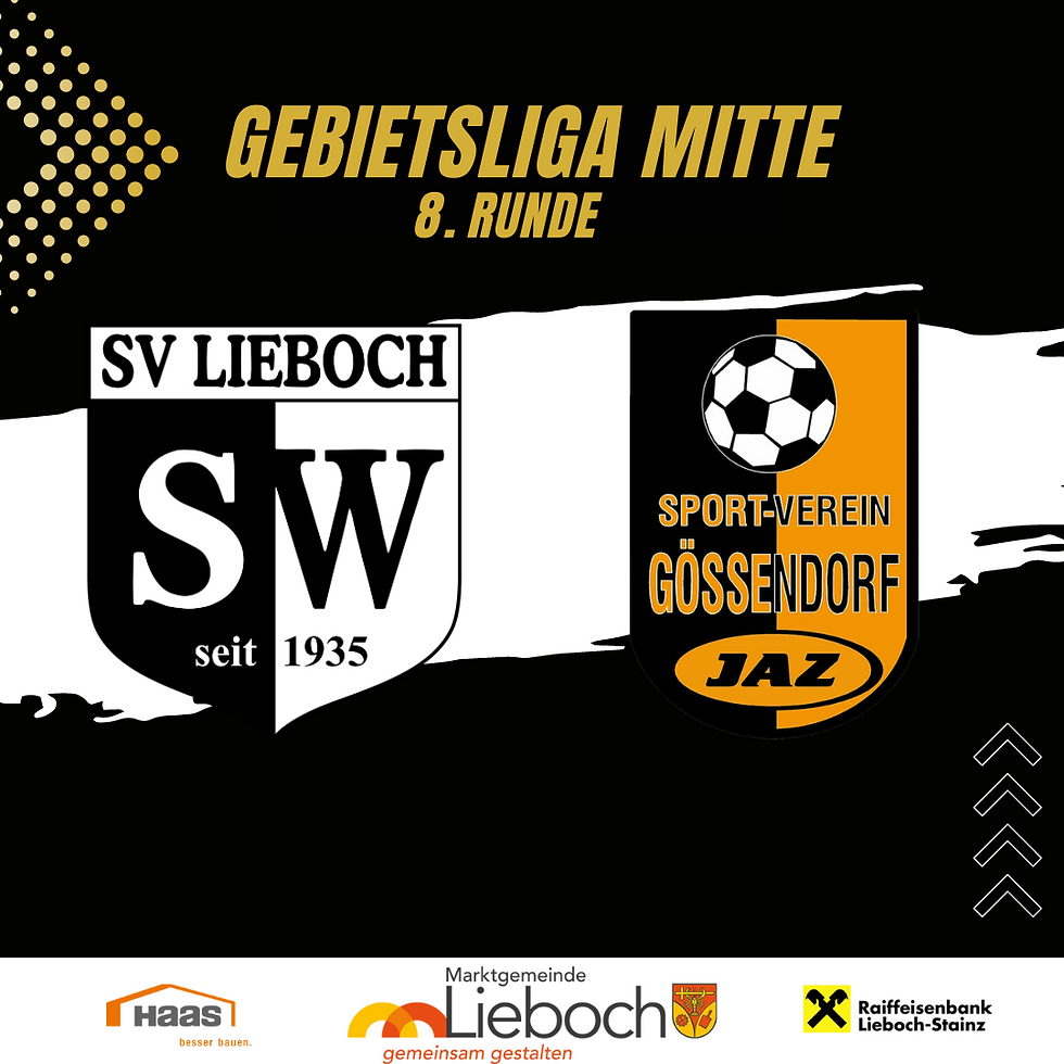 8. Runde | SV SW Lieboch - SV Gössendorf II