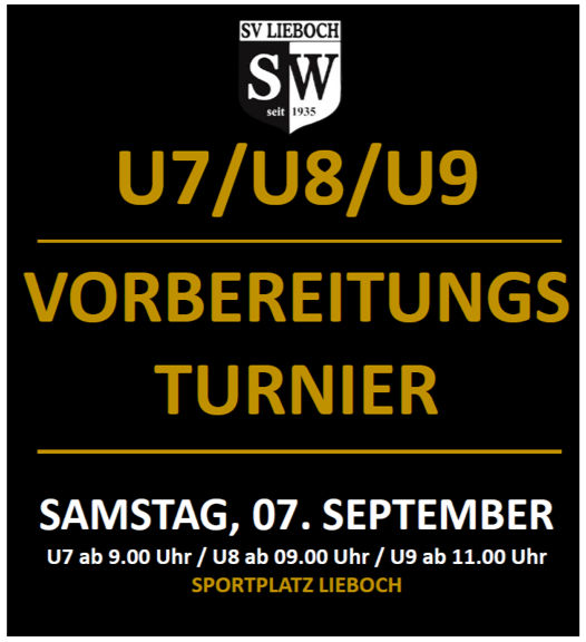 Vorbereitungsturnier U7/U8/U9