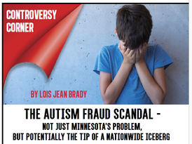 autistic boy with hands over his face