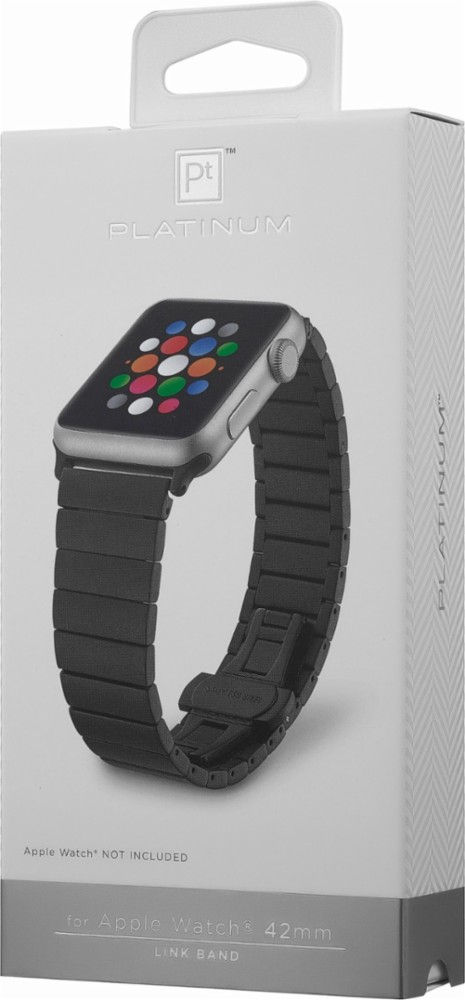 Miniatura: Pulseira de Elos de aço inoxidável Preta para Apple Watch ™ 42m