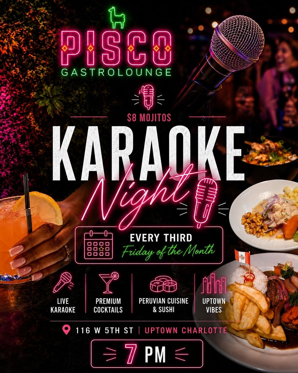 Karaoke & Cocktails at Pisco