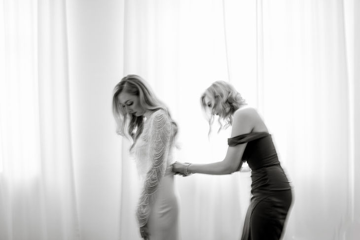 Kajade Photography  Exclusive Wedding Getting Ready Bridal Party Bride  Maid of Honour