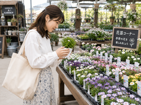 失敗しない花苗選び！園芸店で見るべきポイント5選