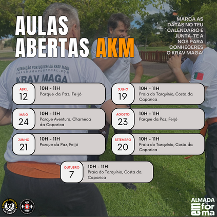 CALENDÁRIO AULAS ABERTAS