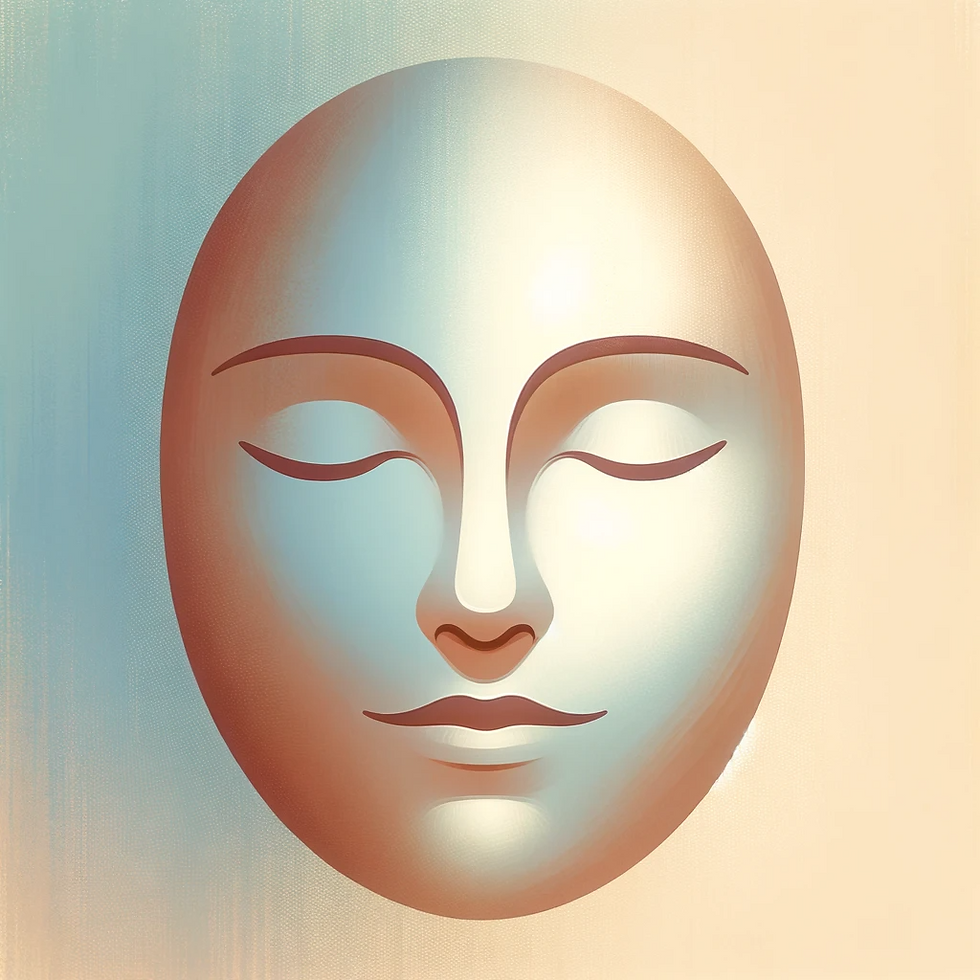 Görsel, "Anksiyete ve Depresyonla Mücadele" alt başlığı için hazırlandı ve bu bölümdeki içeriği görsel olarak destekleyecek şekilde tasarlandı. Bu görsel, anksiyete ve depresyon tedavisindeki psilosibin etkisinin hafifletici ve rahatlatıcı doğasını sembolize ediyor.