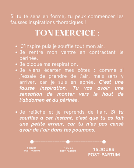 Cartes conseils pour une maternité en pleine forme