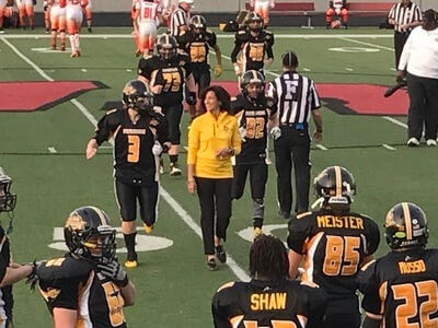 TALKING HEALTH WITH THE PITTSBURGH PASSION PROFESSIONAL FOOTBALL TEAM