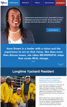 Campaign Site Design