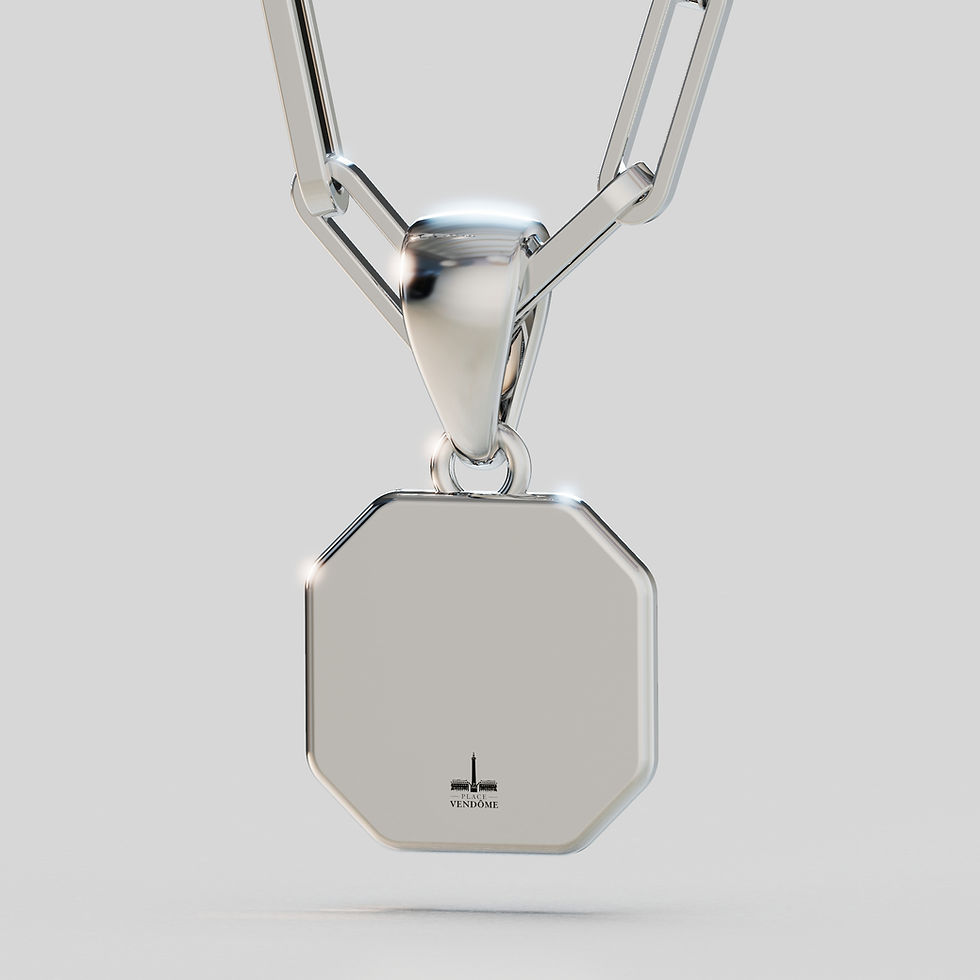 Miniature : MEDAILLE L Or Blanc