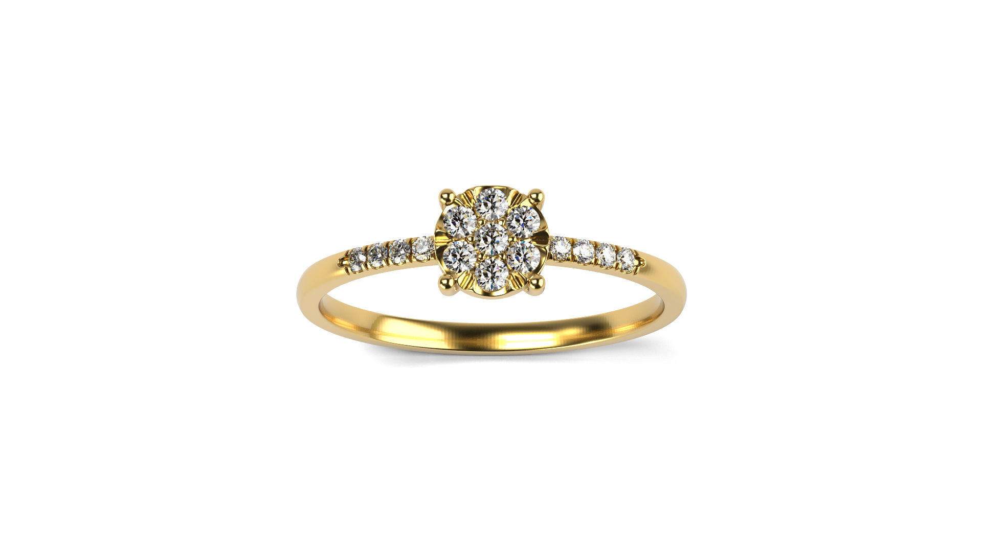 Bague Passion Or Jaune