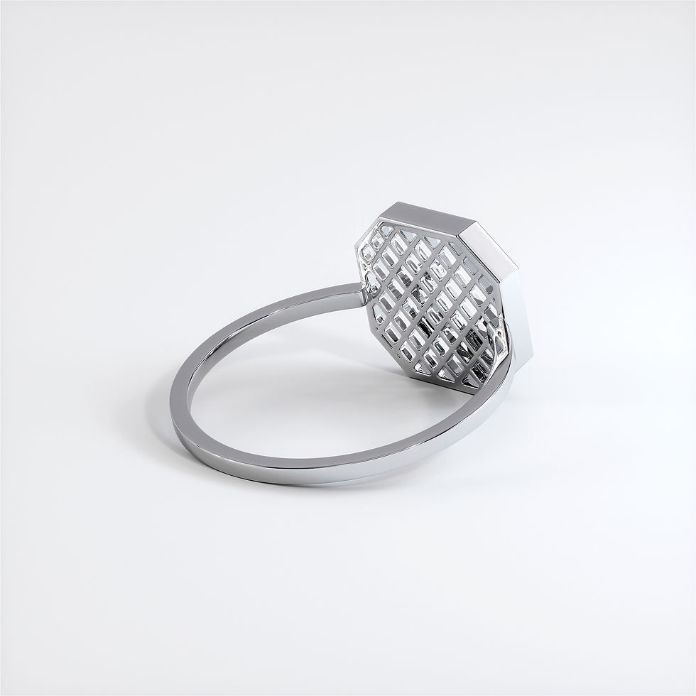 Miniature : Bague Vendôme XII XS Or Blanc 18K