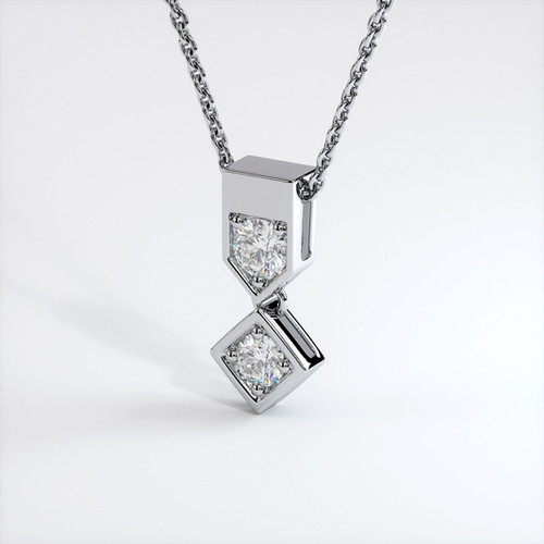 Collier Vendôme VIII Modèle XS Or Blanc | Place Vendôme